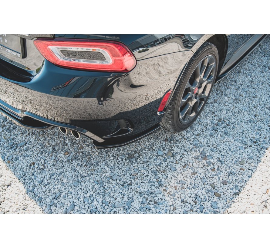 Maxton Design REAR SIDE SPLITTERS Fiat 124 Spider Abarth