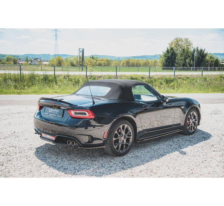 Maxton Design REAR SIDE SPLITTERS Fiat 124 Spider Abarth