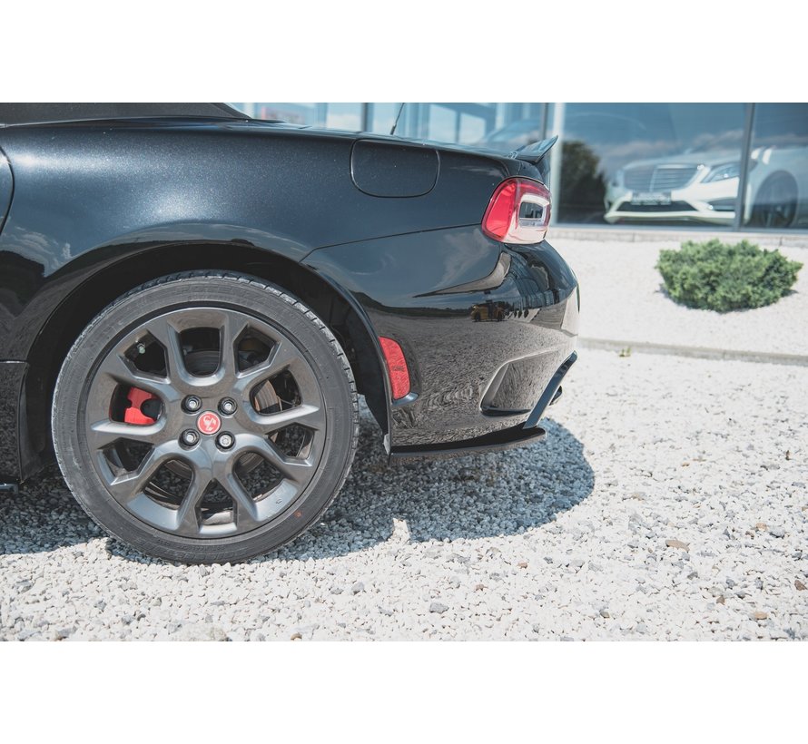 Maxton Design REAR SIDE SPLITTERS Fiat 124 Spider Abarth