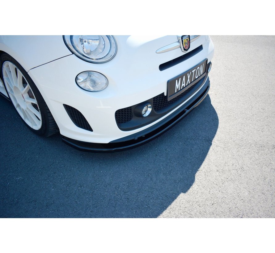 Maxton Design FRONT SPLITTER V.2 FIAT 500 ABARTH MK1