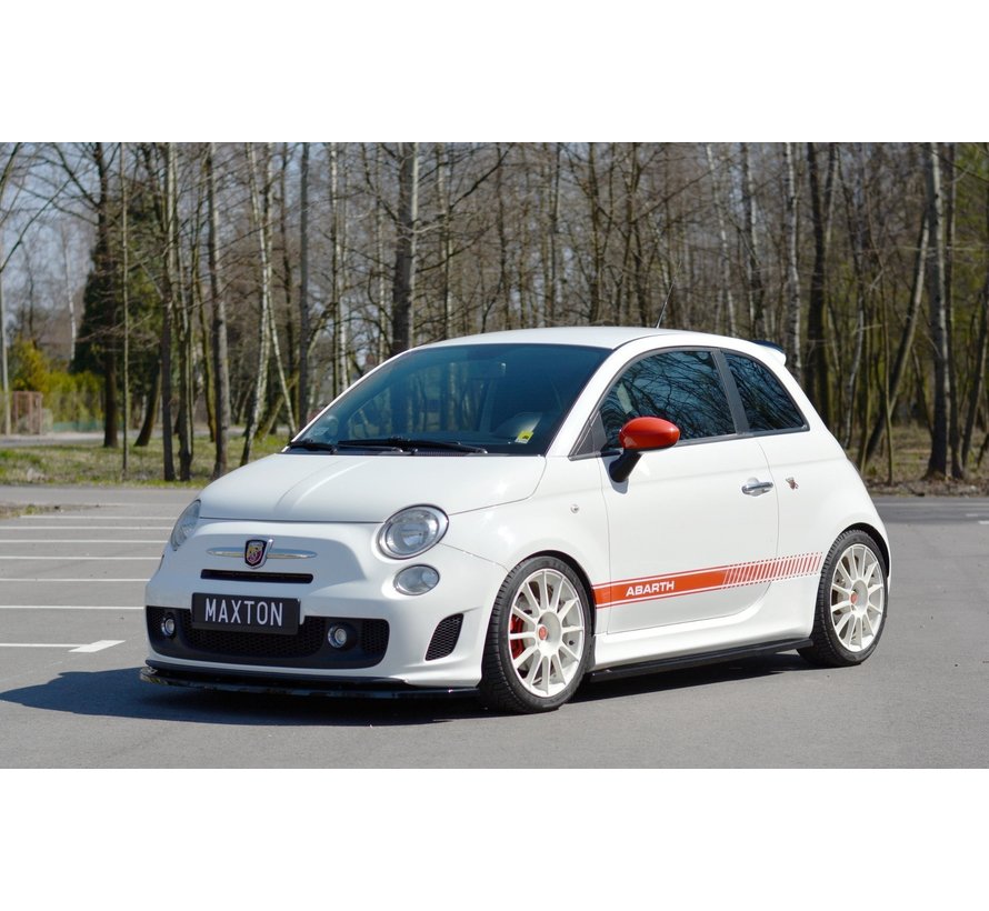 Maxton Design SIDE SKIRTS DIFFUSERS FIAT 500 ABARTH MK1