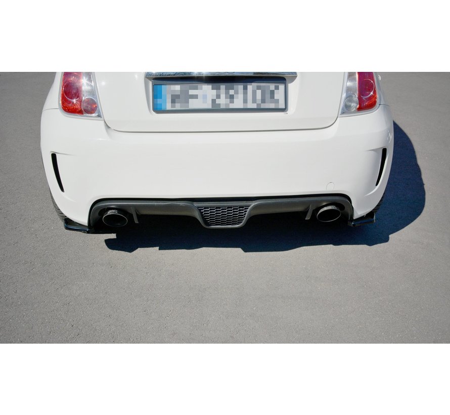 Maxton Design REAR SIDE SPLITTERS FIAT 500 ABARTH MK1