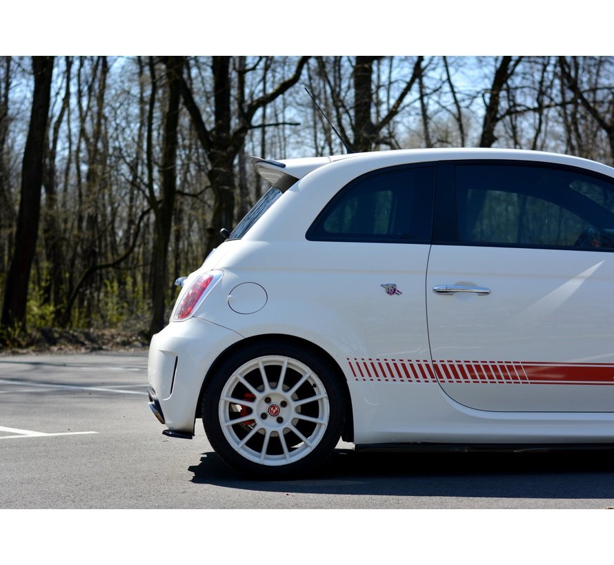 Maxton Design Maxton Design Spoiler Extension FIAT 500 ABARTH MK1