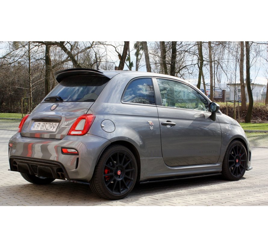 Maxton Design Maxton Design Spoiler Extension FIAT 500 ABARTH MK1 FACELIFT