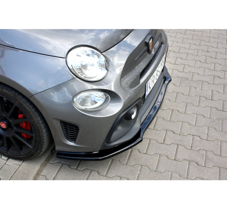 Maxton Design FRONT SPLITTER FIAT 500 ABARTH MK1 FACELIFT