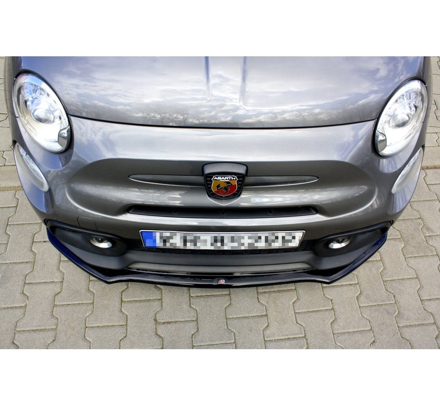 Maxton Design FRONT SPLITTER FIAT 500 ABARTH MK1 FACELIFT