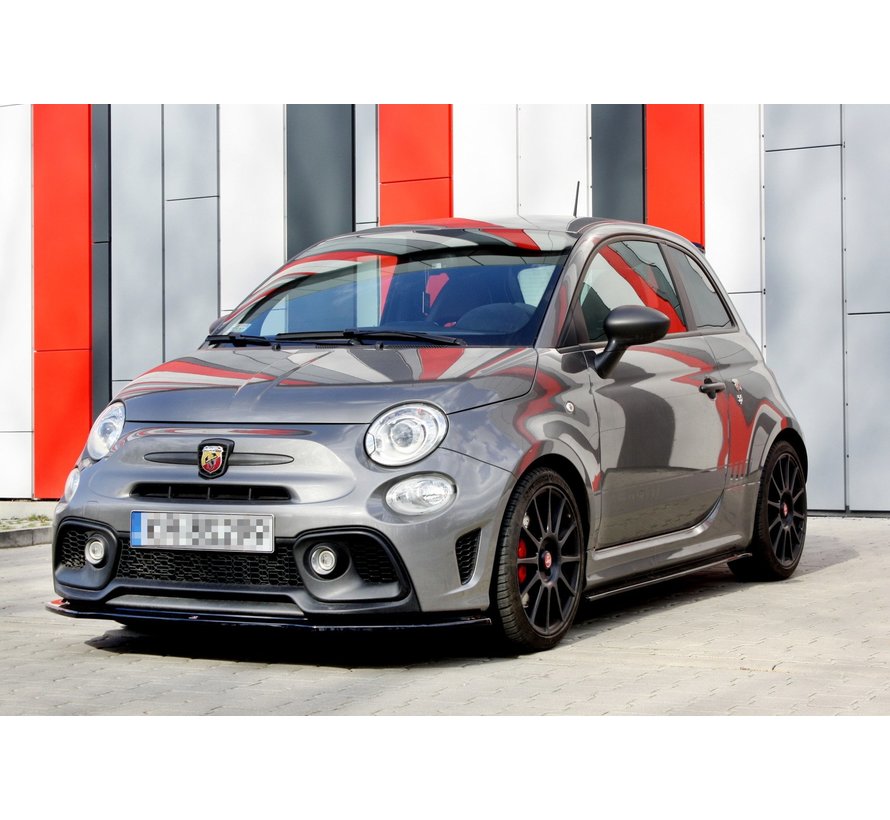 Maxton Design FRONT SPLITTER FIAT 500 ABARTH MK1 FACELIFT