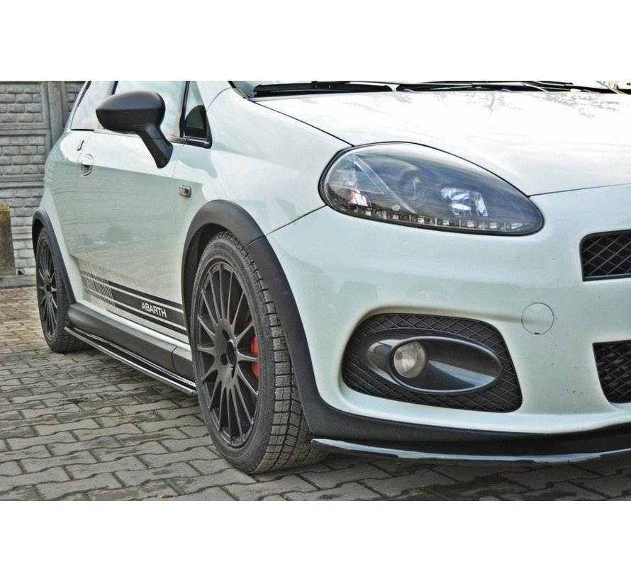 Maxton Design SIDE SKIRTS DIFFUSERS FIAT GRANDE PUNTO ABARTH