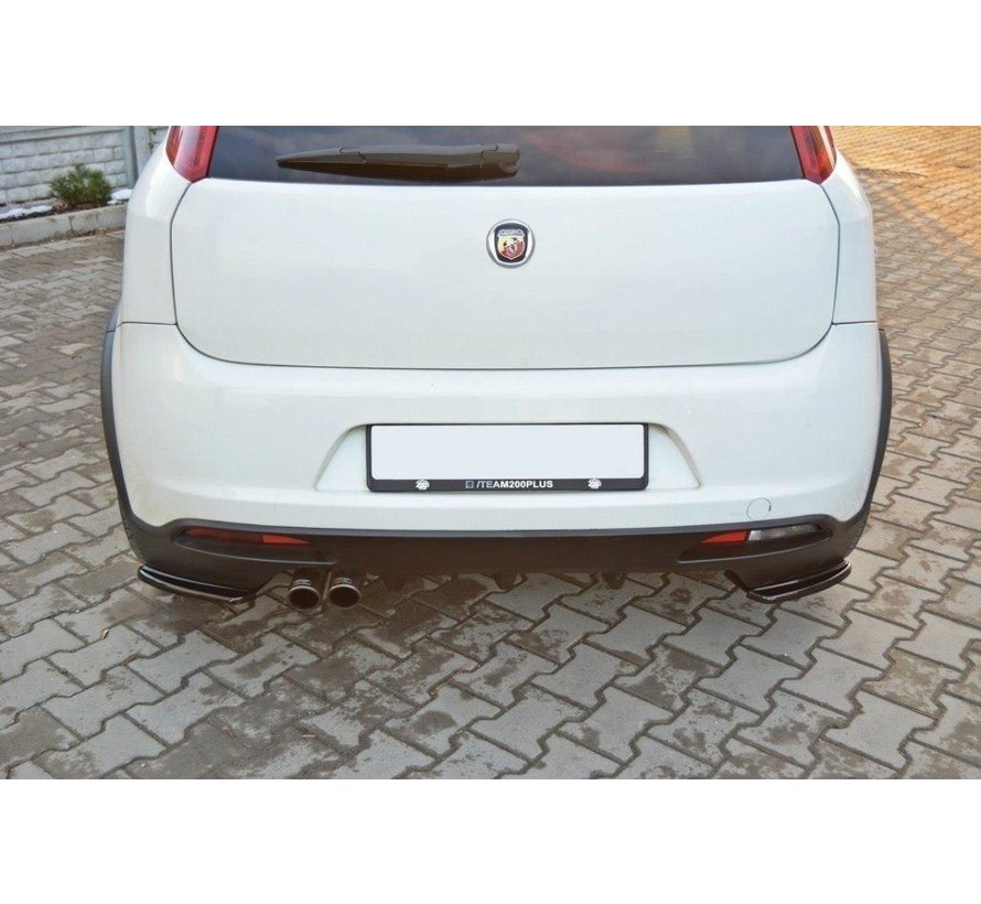 Maxton Design REAR SIDE SPLITTERS FIAT GRANDE PUNTO ABARTH