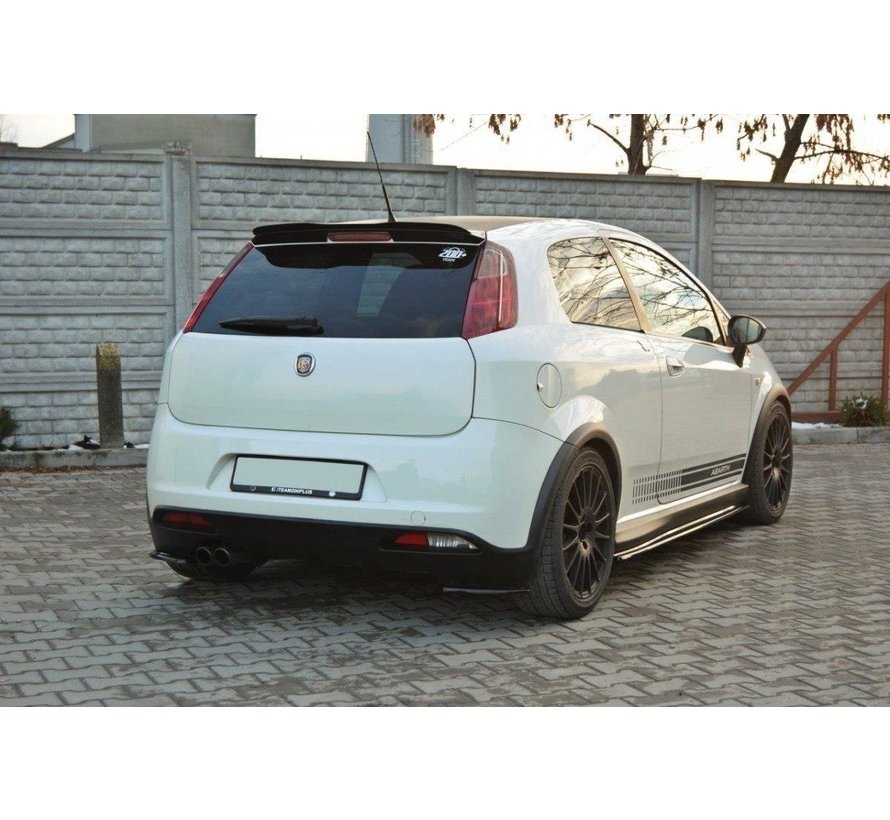 Maxton Design REAR SIDE SPLITTERS FIAT GRANDE PUNTO ABARTH