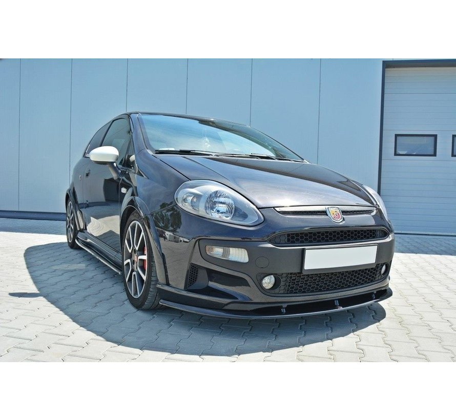 Maxton Design FRONT SPLITTER Fiat Punto Evo Abarth