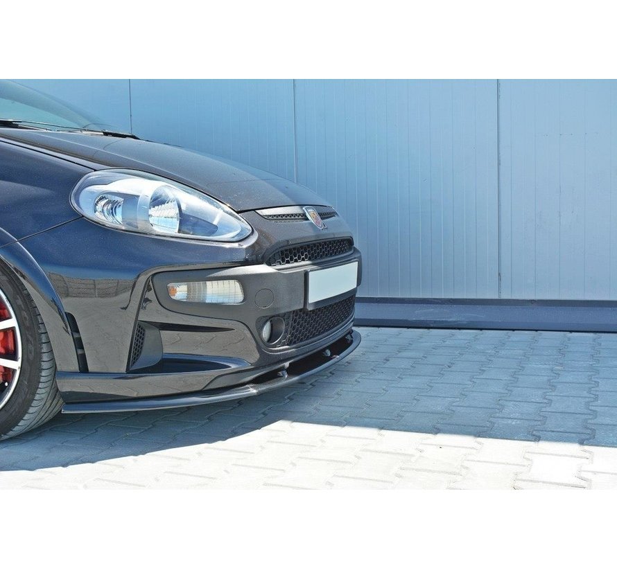 Maxton Design FRONT SPLITTER Fiat Punto Evo Abarth