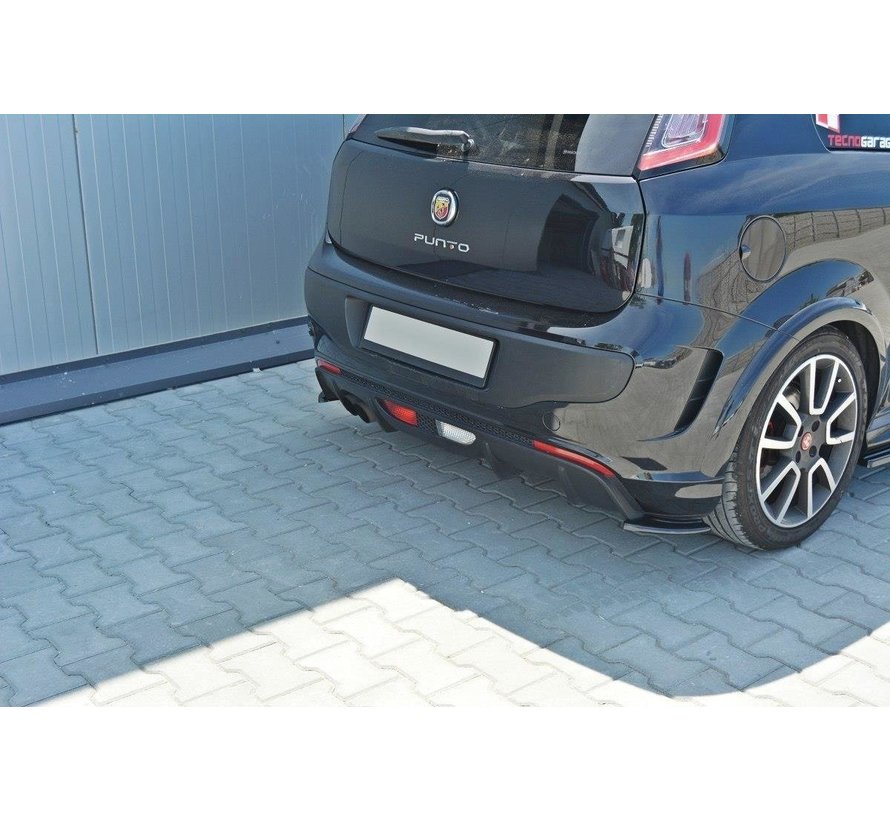 Maxton Design REAR SIDE SPLITTERS Fiat Punto Evo Abarth