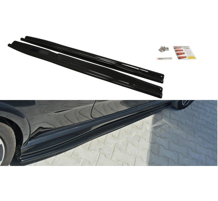 Maxton Design SIDE SKIRTS DIFFUSERS Fiat Punto Evo Abarth