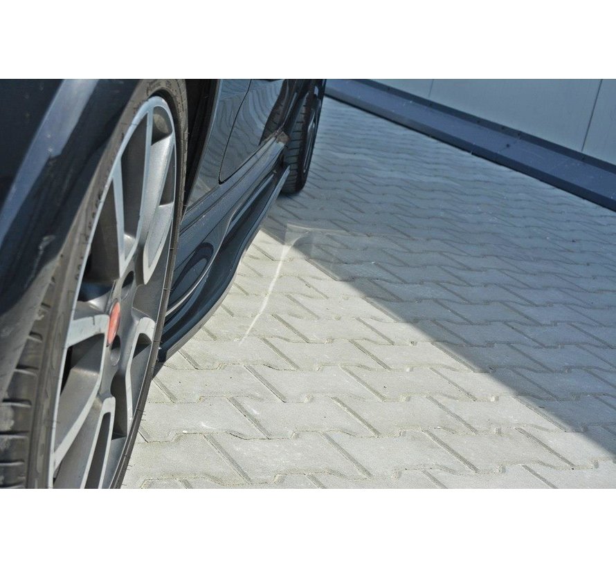 Maxton Design SIDE SKIRTS DIFFUSERS Fiat Punto Evo Abarth