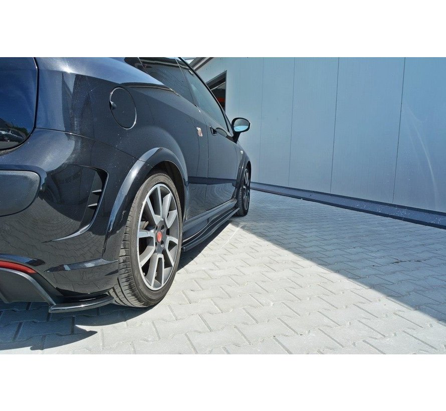 Maxton Design SIDE SKIRTS DIFFUSERS Fiat Punto Evo Abarth