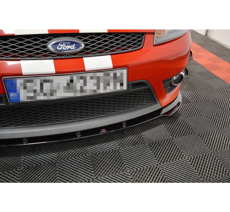 Maxton Design FRONT SPLITTER FORD FIESTA VI (FOR ST)