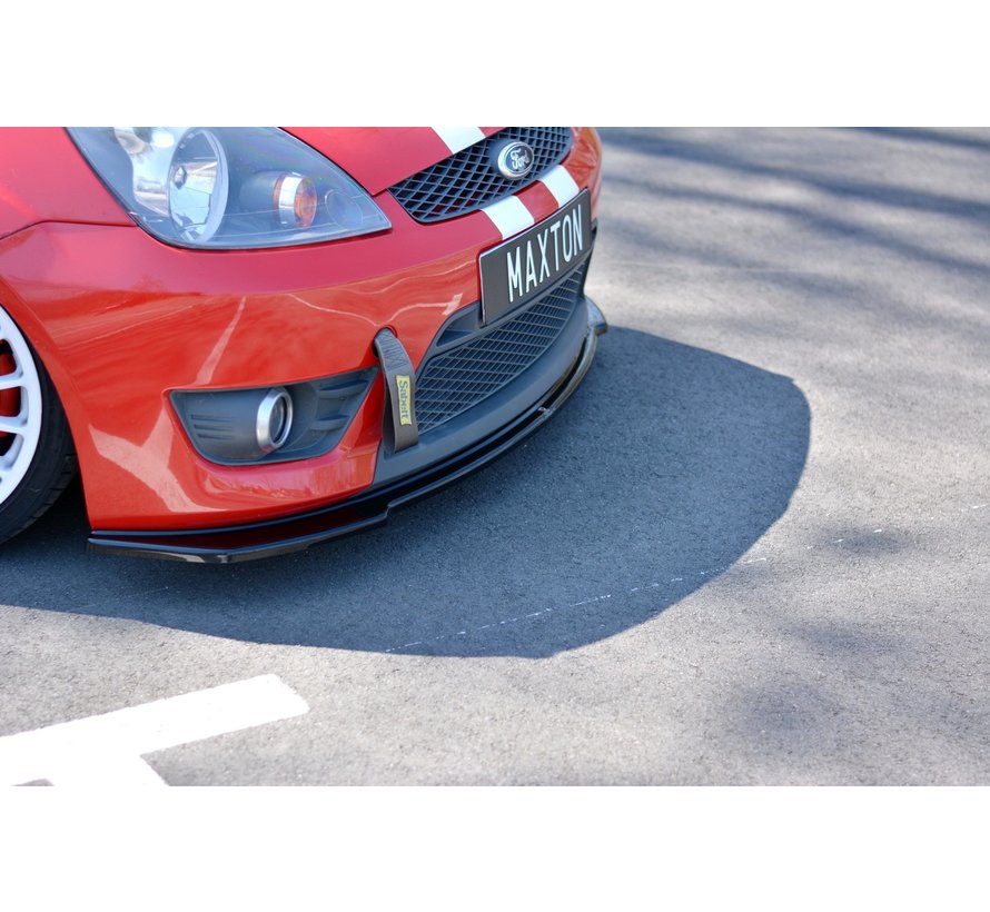 Maxton Design FRONT SPLITTER V.2 FORD FIESTA MK6 ST