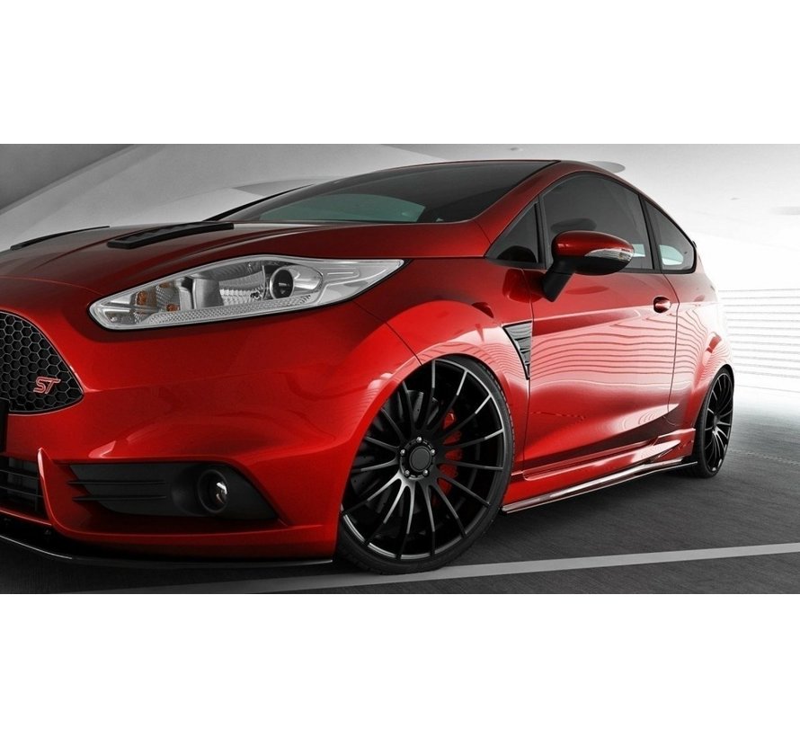 Maxton Design SIDE SKIRTS DIFFUSERS FORD FIESTA MK7 PREFACE ST