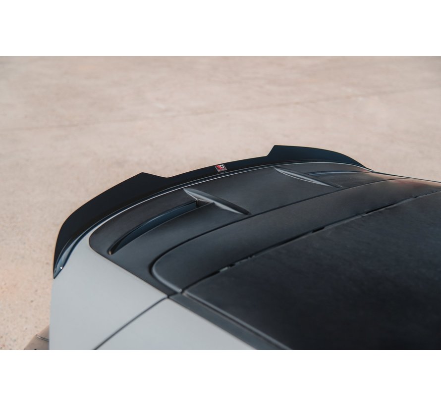 Maxton Design SPOILER CAP Ford Fiesta 7 ST Black and White Edition Facelift