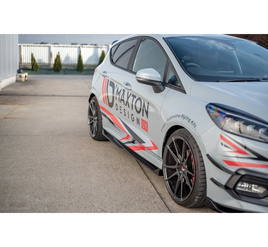Maxton Design SIDE SKIRTS DIFFUSERS  V.4 Ford Fiesta Mk8 ST / ST-Line