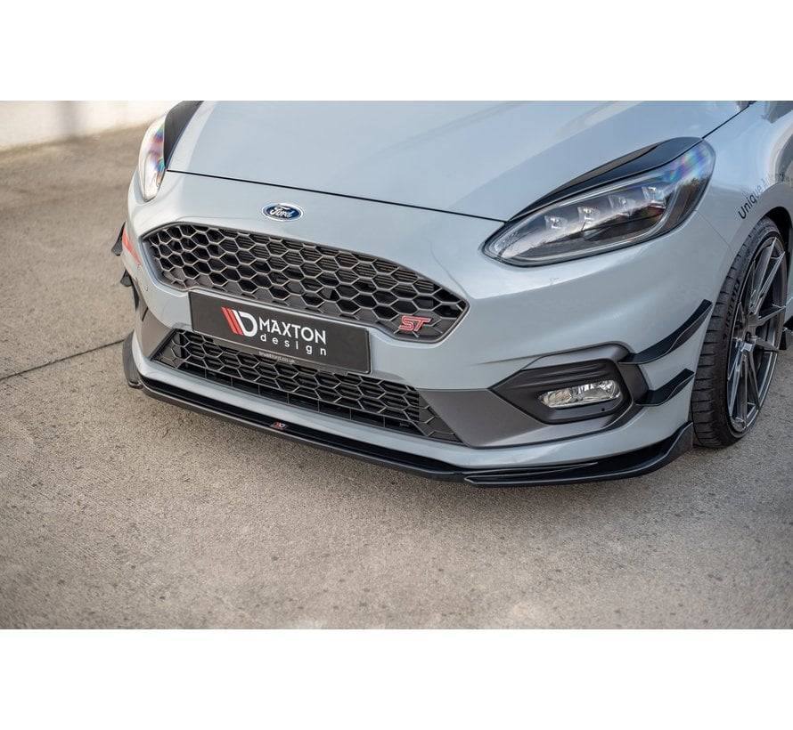 Maxton Design FRONT SPLITTER V.4 Ford Fiesta Mk8 ST / ST-Line