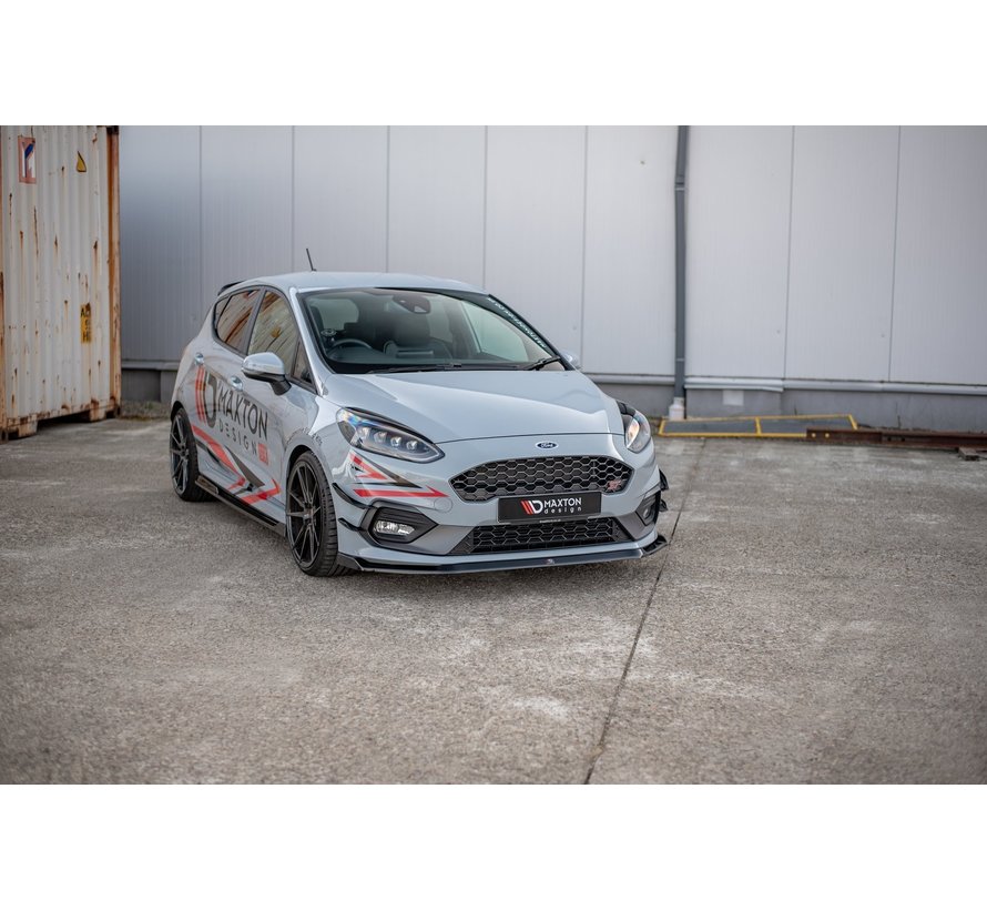 Maxton Design FRONT SPLITTER V.5 Ford Fiesta Mk8 ST / ST-Line
