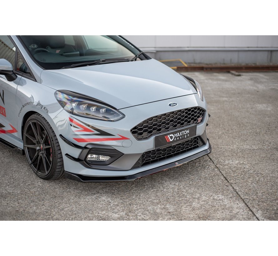 Maxton Design FRONT SPLITTER V.5 Ford Fiesta Mk8 ST / ST-Line
