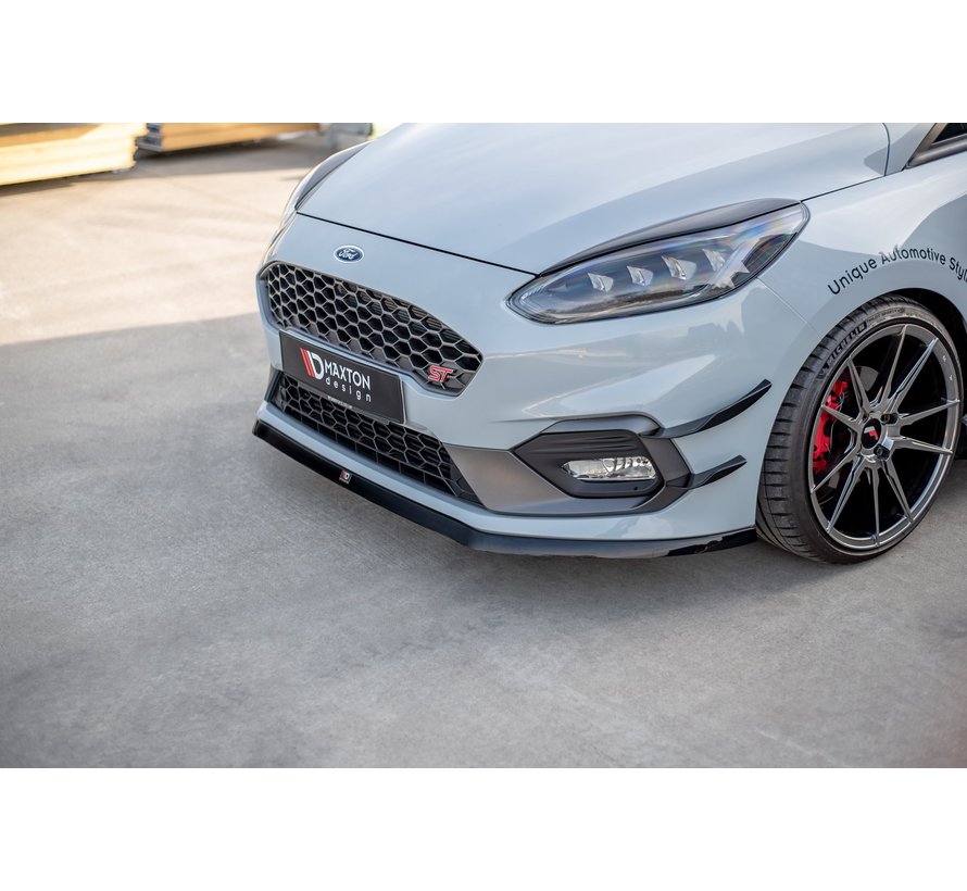 Maxton Design FRONT SPLITTER V.6 Ford Fiesta Mk8 ST / ST-Line