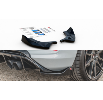 Maxton Design Maxton Design REAR SIDE SPLITTERS Ford FIesta Mk8 ST