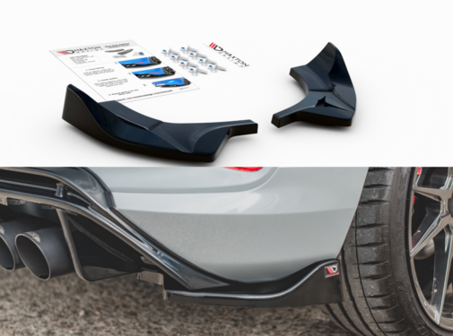 Maxton Design Maxton Design REAR SIDE SPLITTERS Ford FIesta Mk8 ST
