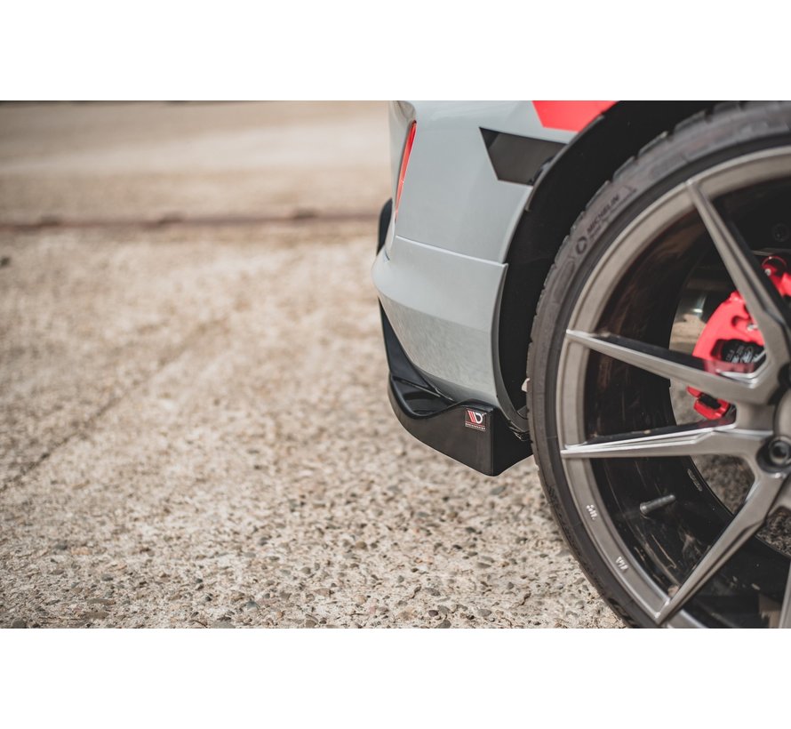 Maxton Design REAR SIDE SPLITTERS Ford FIesta Mk8 ST