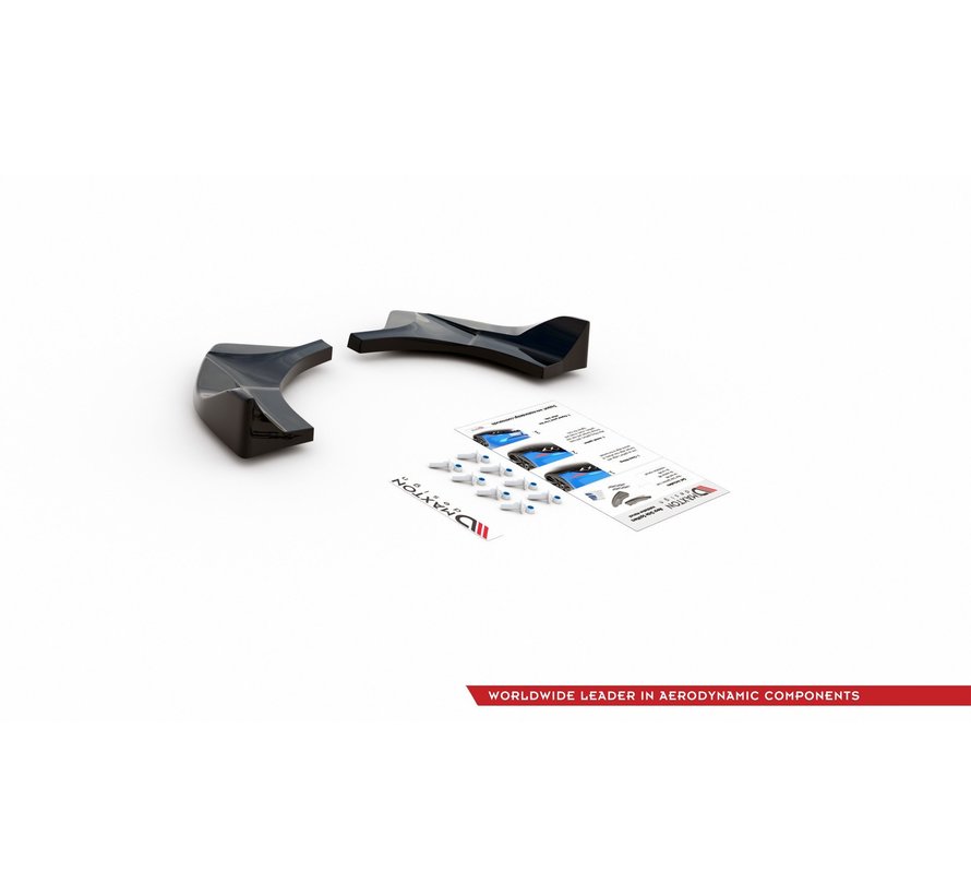 Maxton Design REAR SIDE SPLITTERS Ford FIesta Mk8 ST