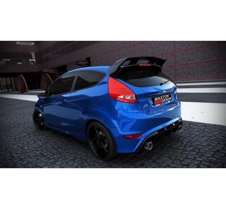 Maxton Design REAR BUMPER (RS Look) Ford Fiesta Mk7 / Mk7 FL