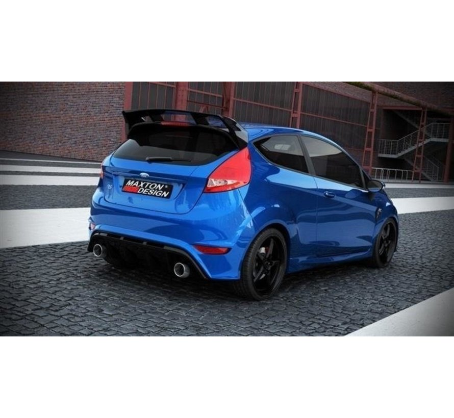 Maxton Design REAR BUMPER (RS Look) Ford Fiesta Mk7 / Mk7 FL