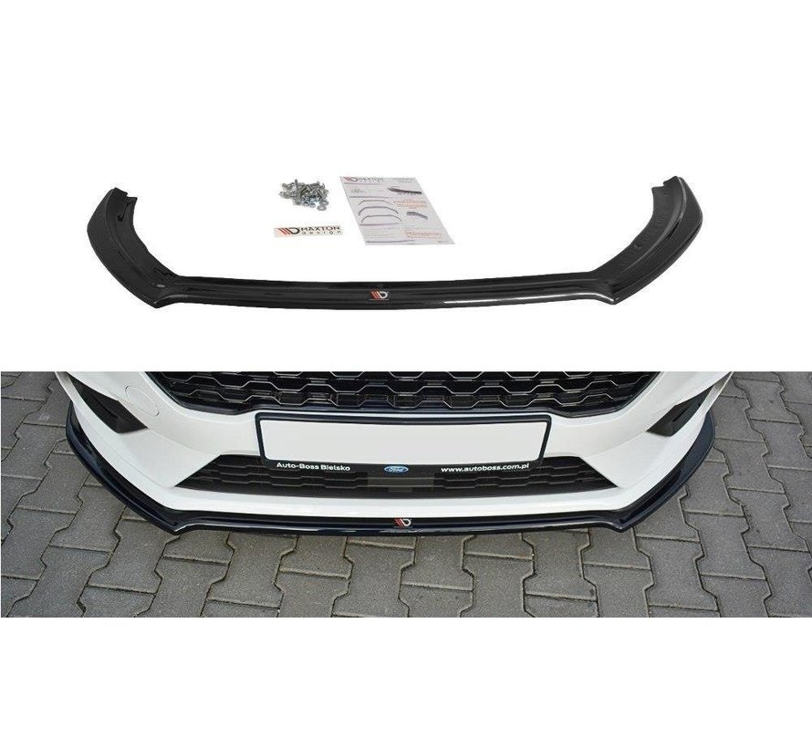 Maxton Design FRONT SPLITTER V.1 FORD FIESTA MK8 ST/ ST-LINE