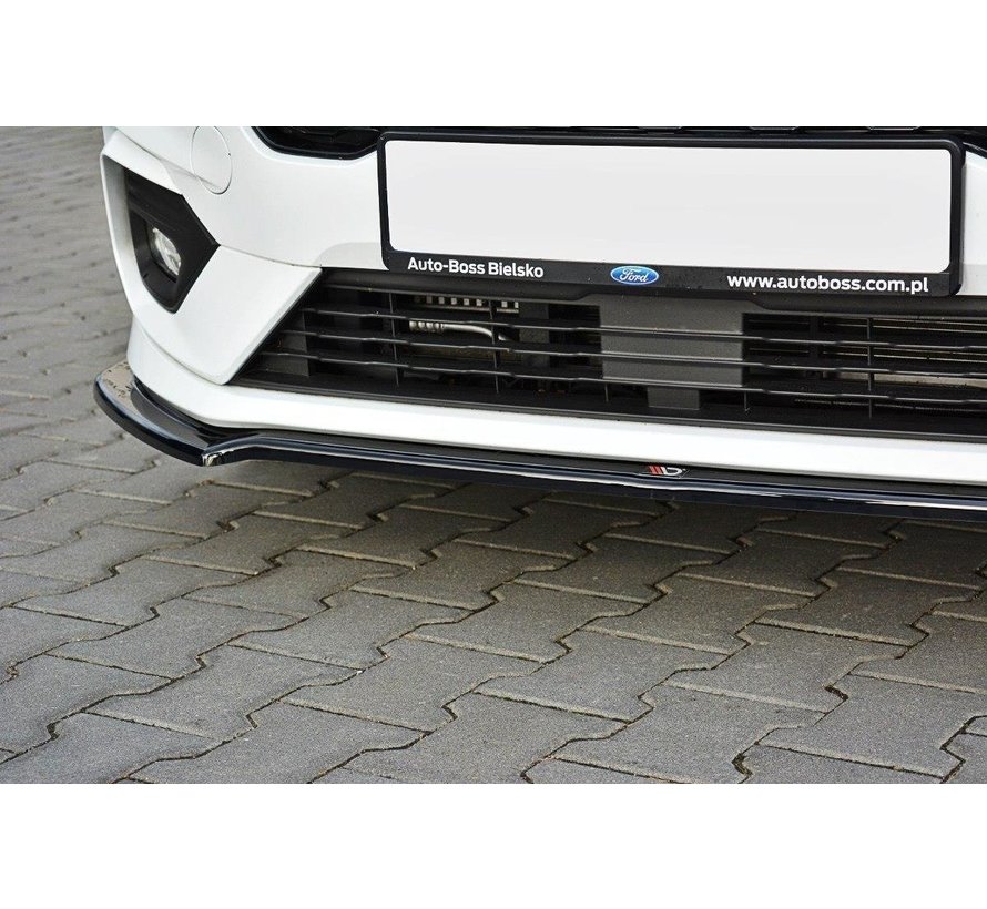 Maxton Design FRONT SPLITTER V.1 FORD FIESTA MK8 ST/ ST-LINE