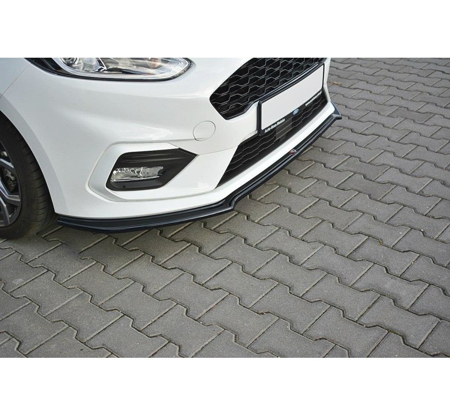 Maxton Design FRONT SPLITTER V.1 FORD FIESTA MK8 ST/ ST-LINE