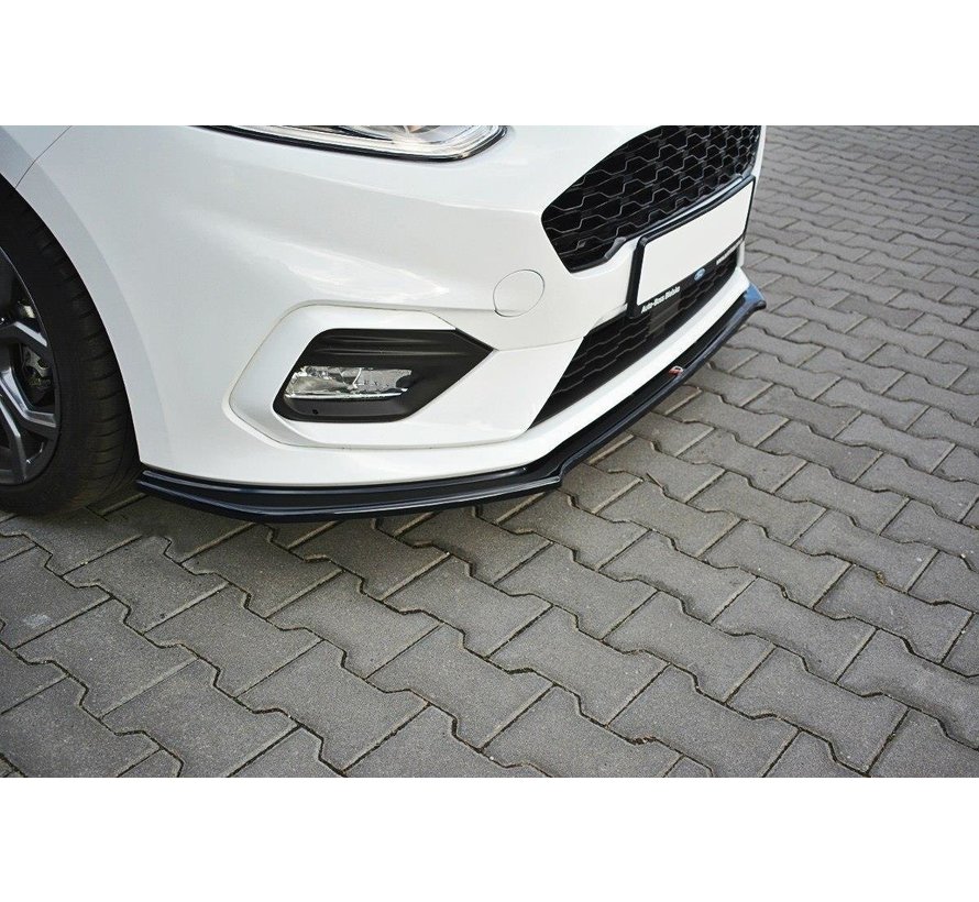 Maxton Design FRONT SPLITTER V.2 FORD FIESTA MK8 ST/ST-LINE