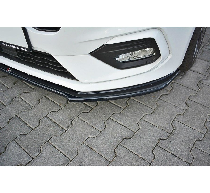 Maxton Design FRONT SPLITTER V.2 FORD FIESTA MK8 ST/ST-LINE