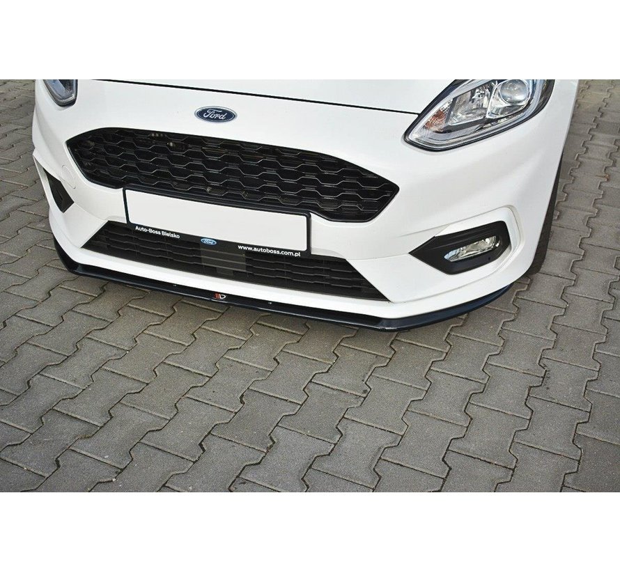 Maxton Design FRONT SPLITTER V.3 FORD FIESTA MK8 ST/ST-LINE