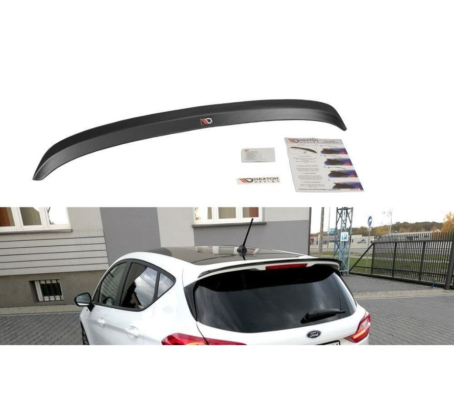 Maxton Design SPOILER CAP FORD FIESTA MK8 STANDARD/ ST-LINE