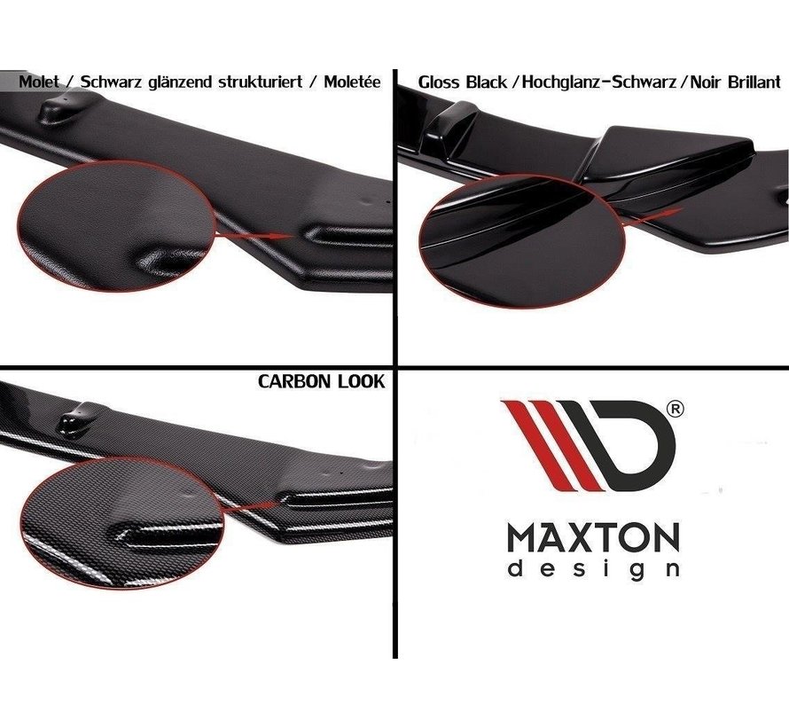 Maxton Design REAR VALANCE FORD FIESTA MK8 ST-LINE