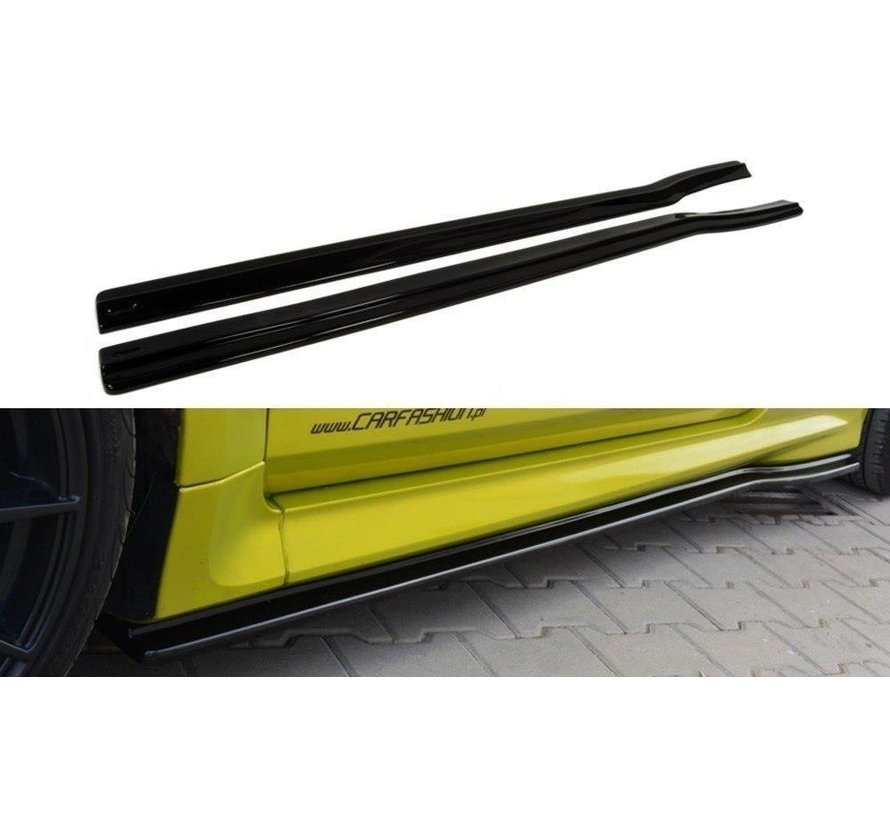 Maxton Design SIDE SKIRTS DIFFUSERS FORD FOCUS MK2 RS