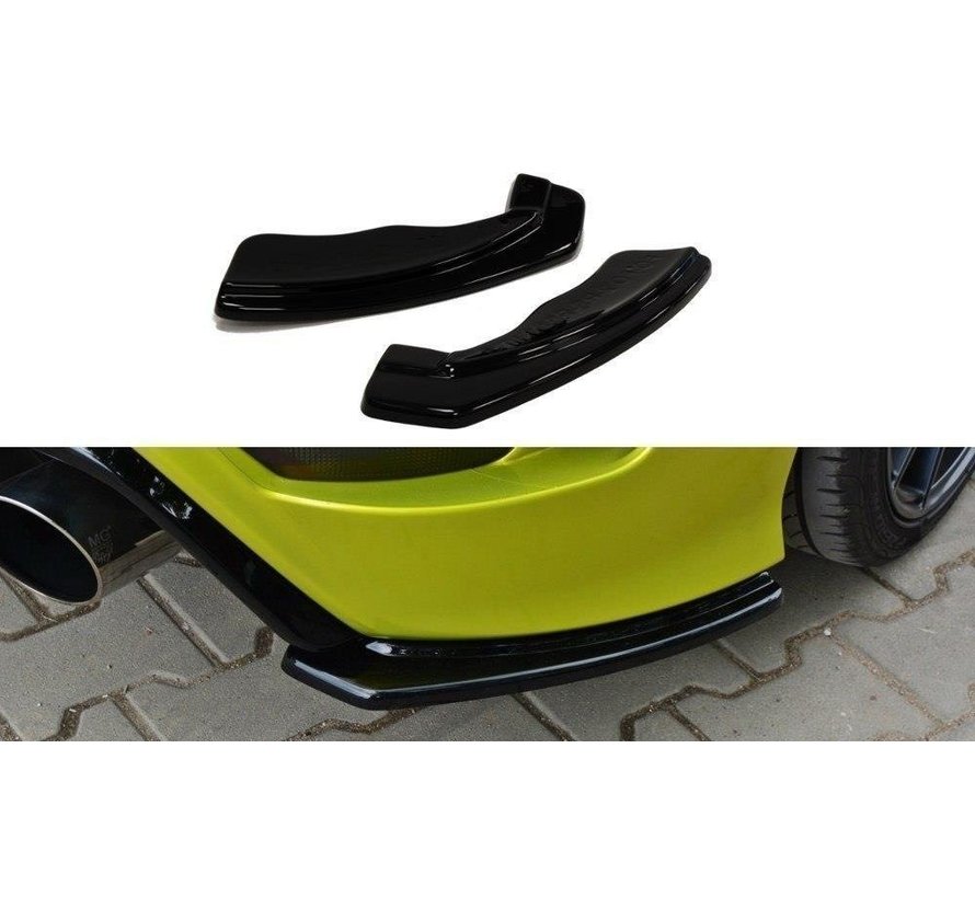 Maxton Design REAR SIDE SPLITTERS FORD FOCUS MK2 RS