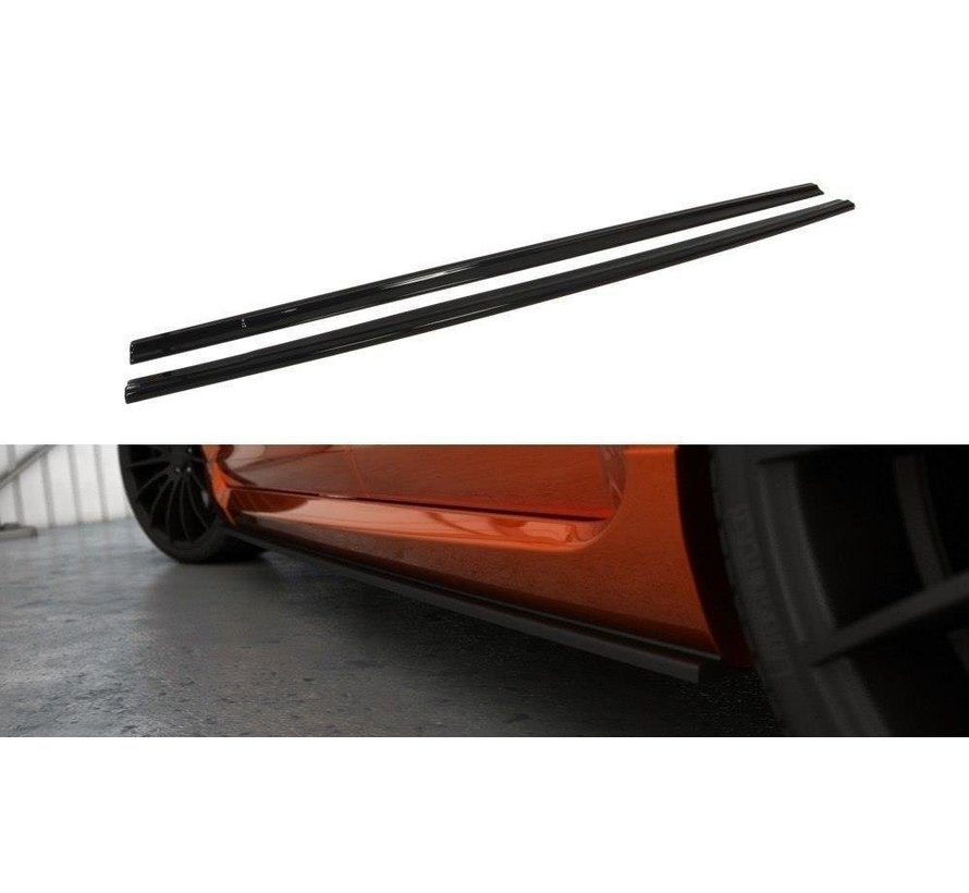 Maxton Design SIDE SKIRTS DIFFUSERS  Ford Focus ST Mk2 FL