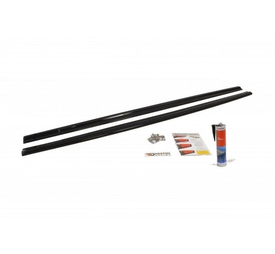 Maxton Design SIDE SKIRTS DIFFUSERS  Ford Focus ST Mk2 FL