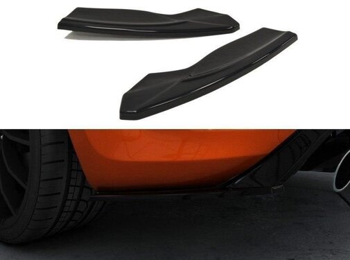 Maxton Design Maxton Design REAR SIDE SPLITTERS V.2 Ford Focus ST Mk2 FL