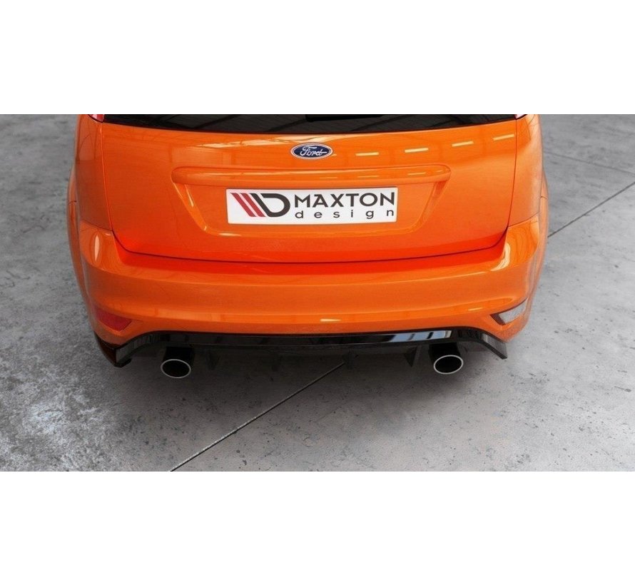 Maxton Design REAR SIDE SPLITTERS V.2 Ford Focus ST Mk2 FL