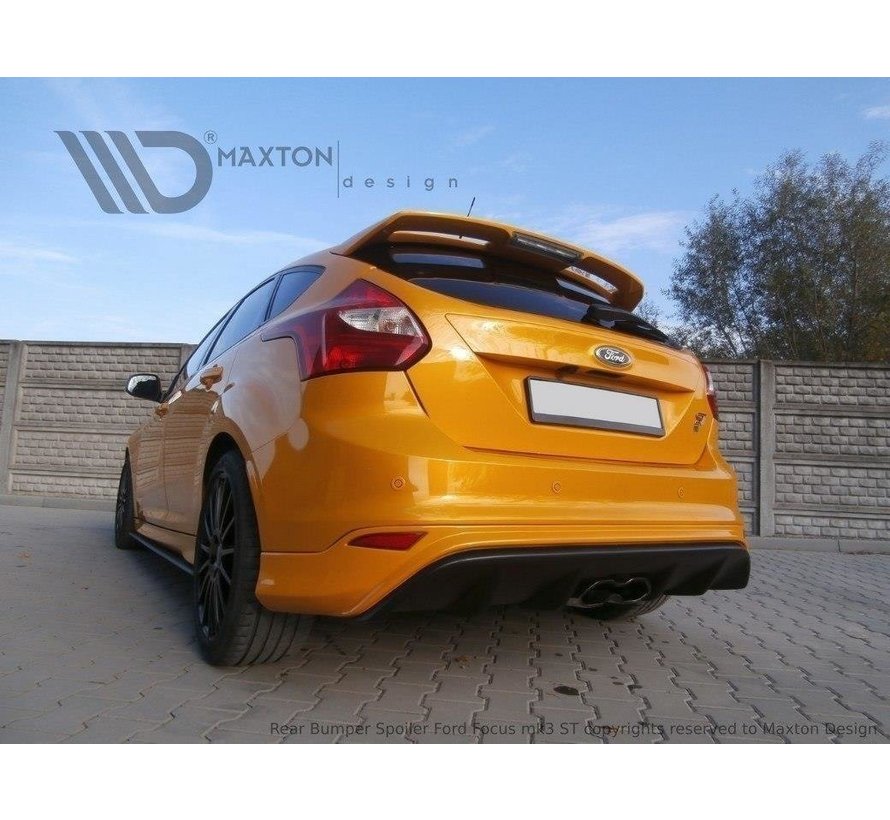 Maxton Design REAR DIFFUSER Ford Focus ST Mk3 (RS Look)